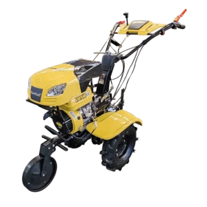 Kisankraft KK-IC-312P, 7 HP 212 CC Petrol Power Tiller With Dual LED Headlight And Ridger