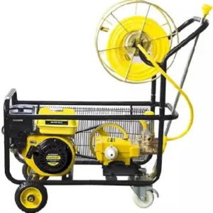 KISANKRAFT 4.84 kW Petrol HTP Power Sprayer Yellow (Trolley Type), KK-PSP-202T